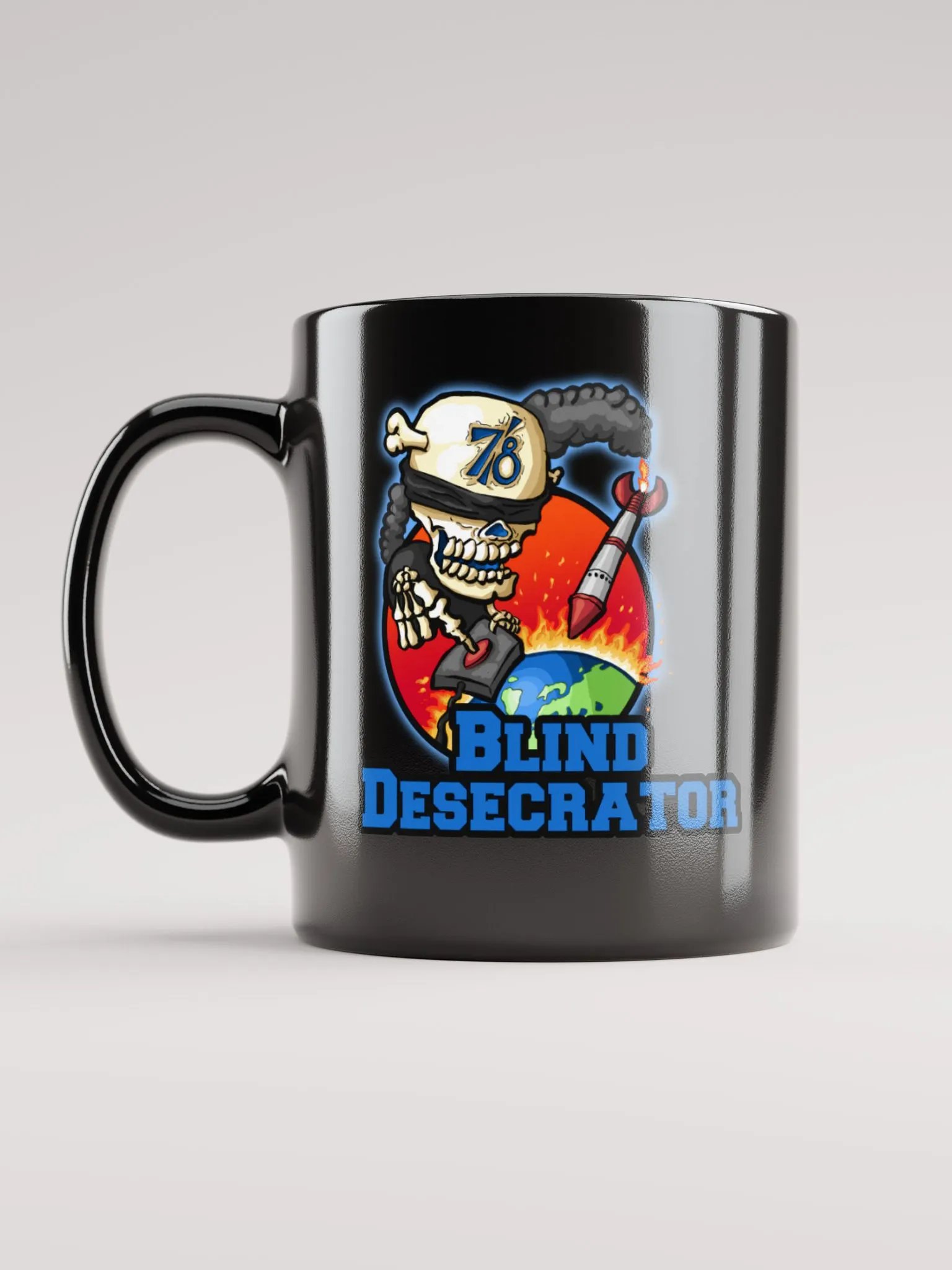 BlindDesecrator Logo Black Mug product image (1)