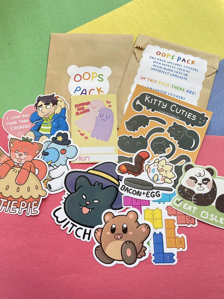 Oops Sticker Pack product image (2)