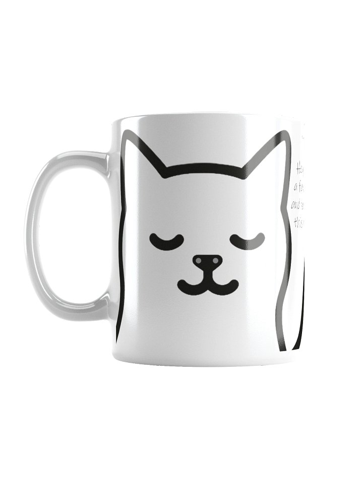 Funny Mug Series "That Famous Talking Cat" (#1 in the series) product image (1)