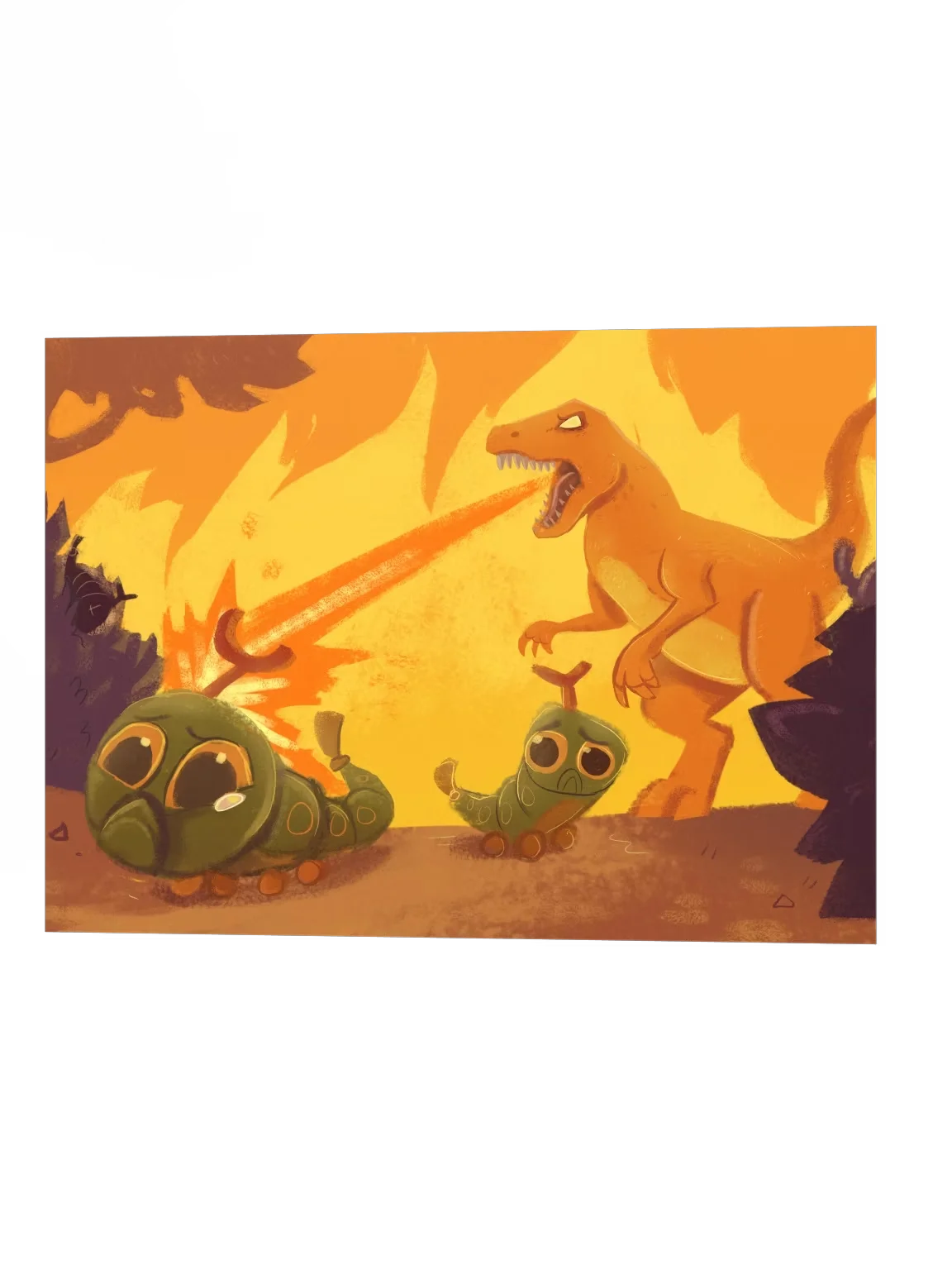 "Lizard's Destruction" - Poster product image (4)