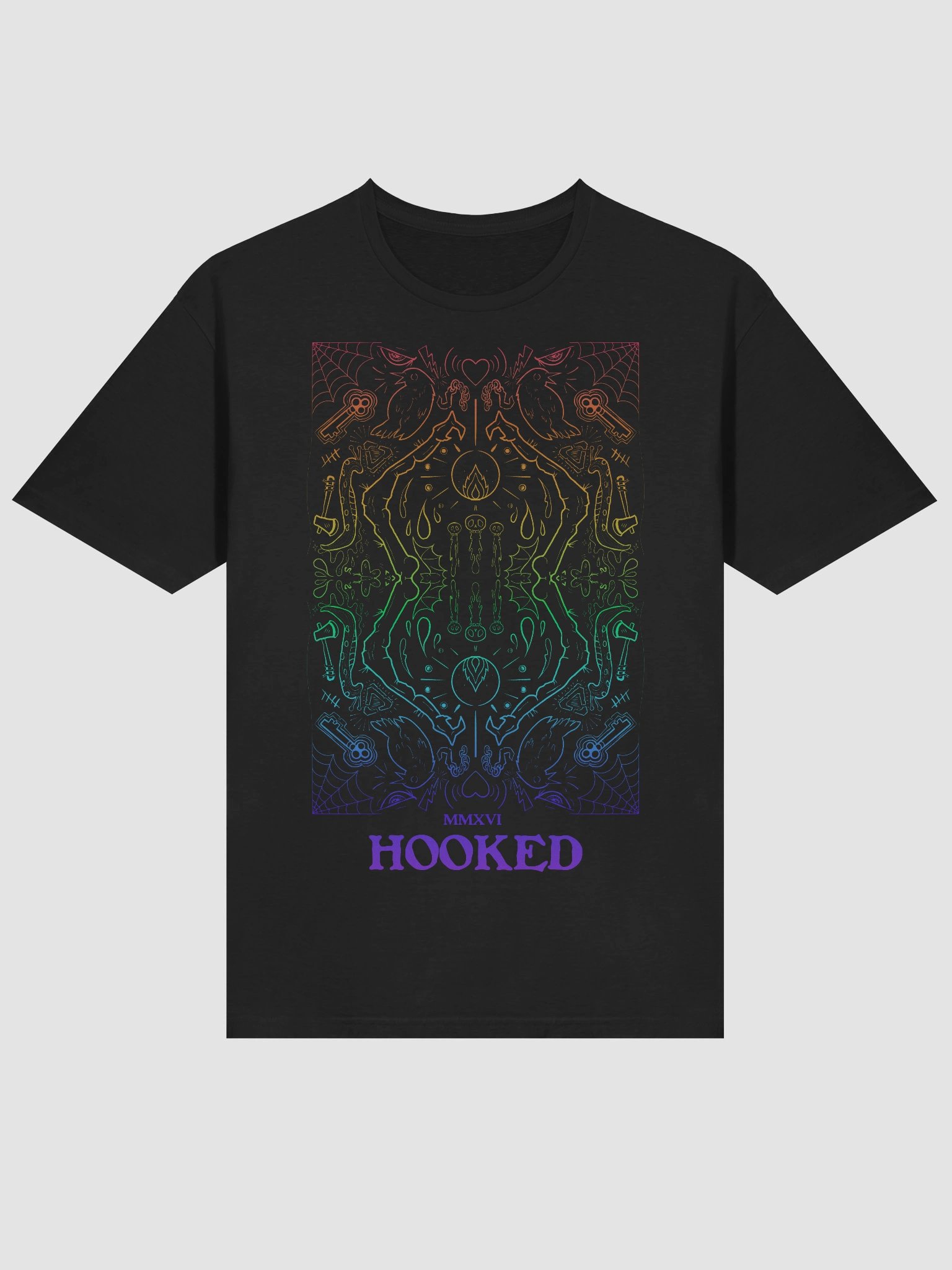 "Hooked"- Prisimatic Graphic Tee product image (3)