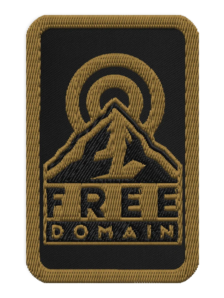 Freedomain Subdued Embroidered Patch product image (1)