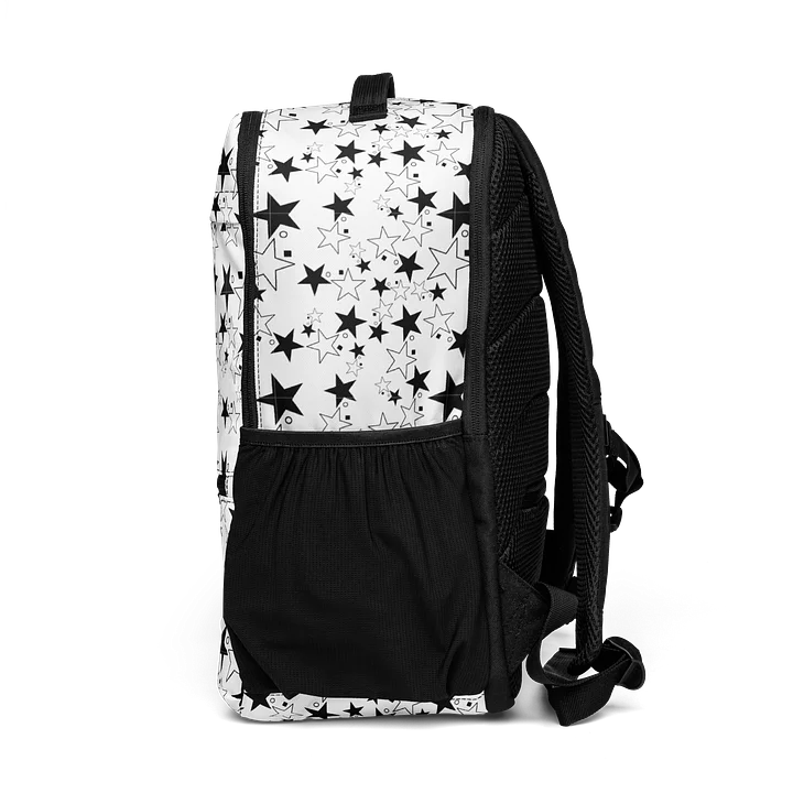 Star Square Circle Star - White - backpack product image (2)