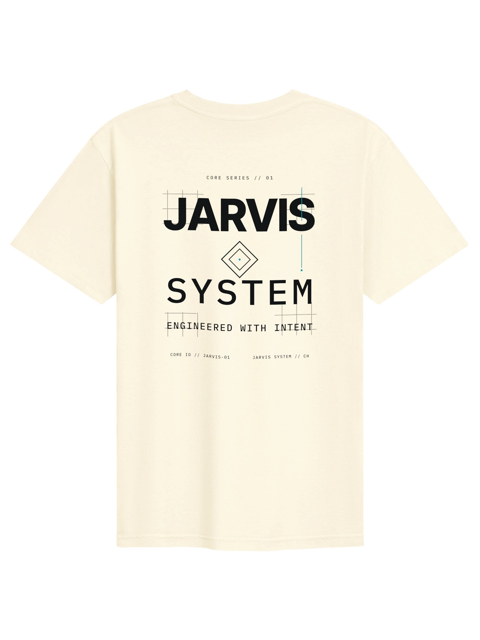 CORE SERIES 01 — IVORY CREAM Heavyweight T-Shirt product image (2)