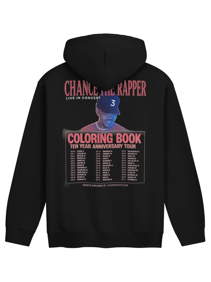 Chance the Rapper Tour Merch Hoodie product image (2)