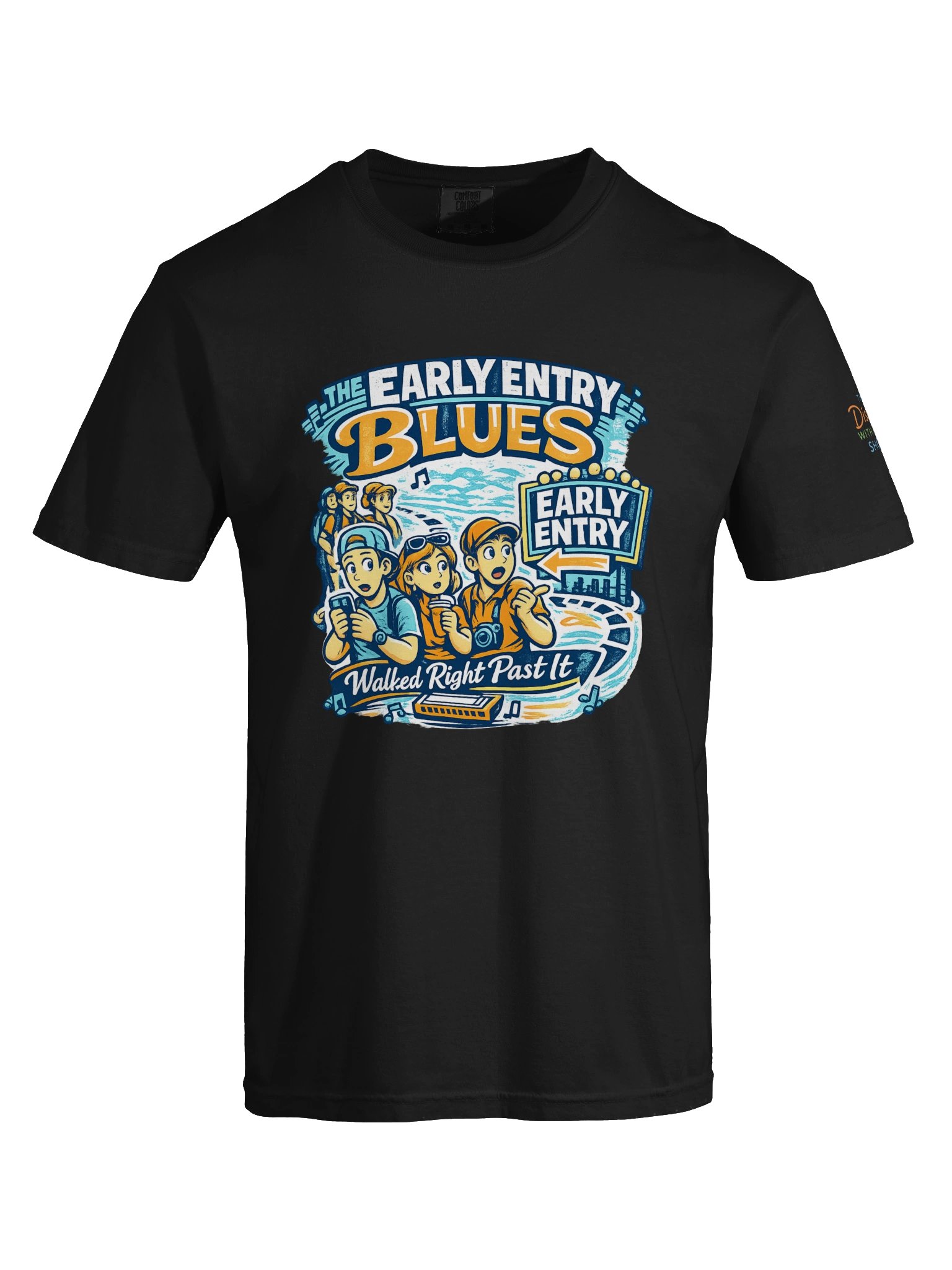 The Early Entry Blues T-Shirt | Walked Right Past It product image (35)