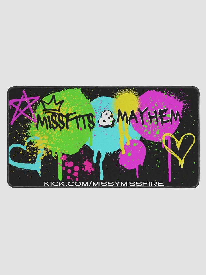 Missfits and Mayhem Graffiti Desk Mat product image (1)
