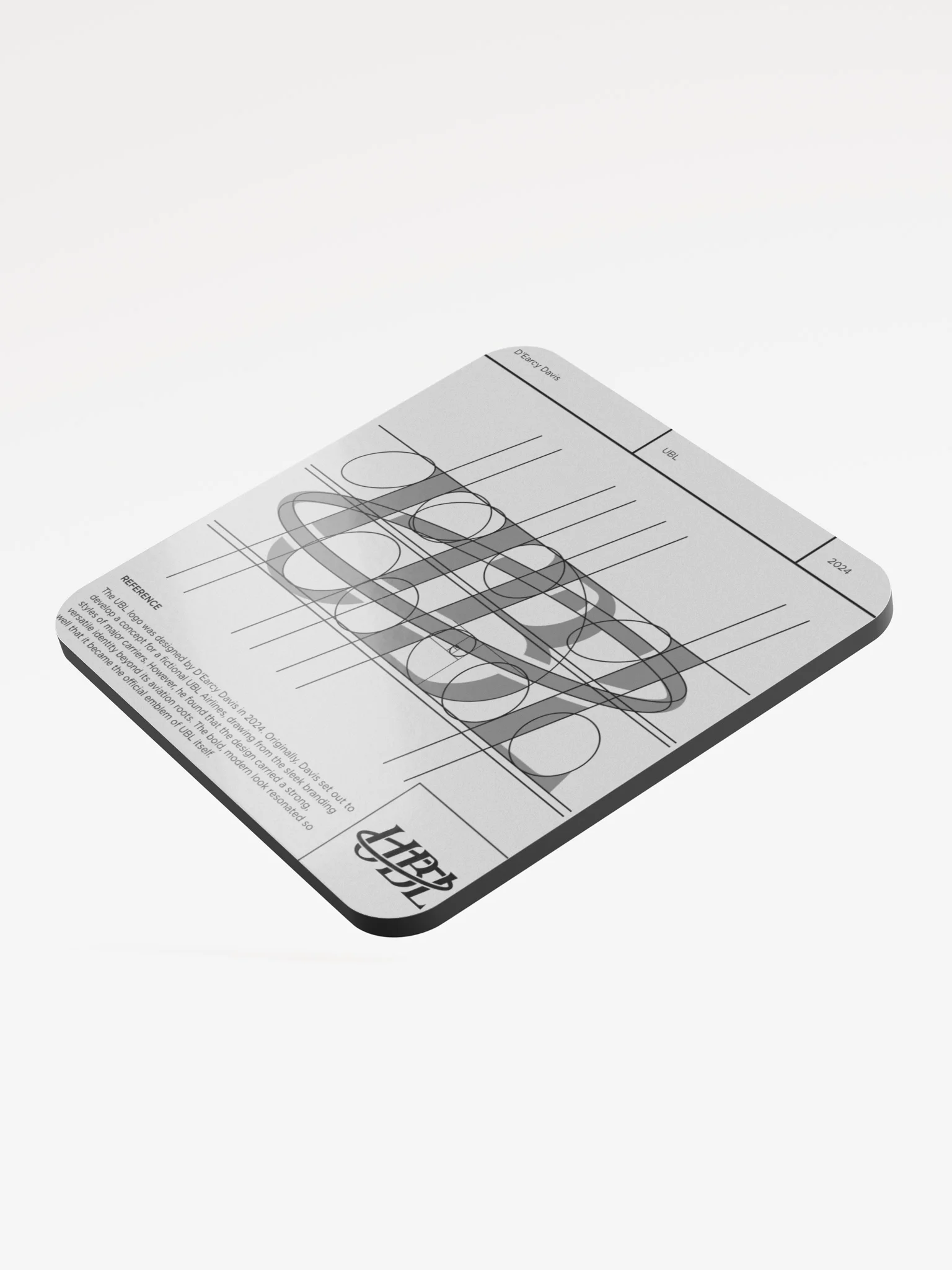 UBL Logo Guidelines Coaster product image (3)