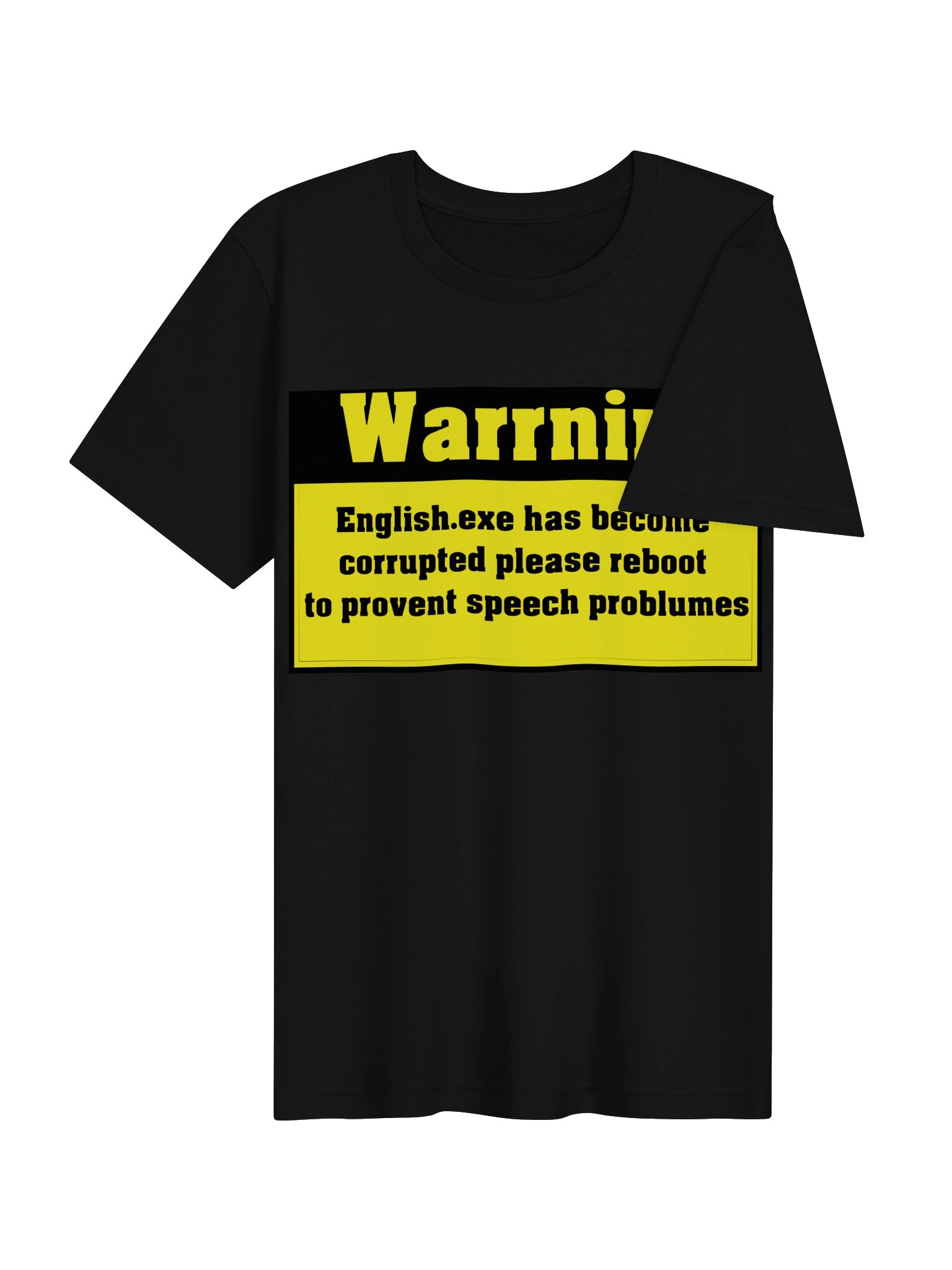 Warning: English.exe Corrupted Tee product image (35)