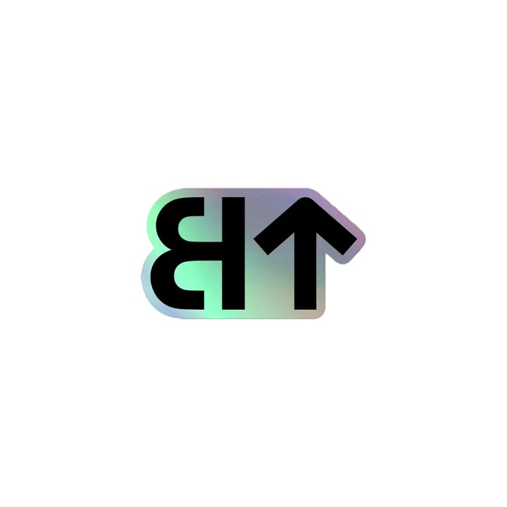 Buffalo Trees Logo Holographic Stickers product image (1)
