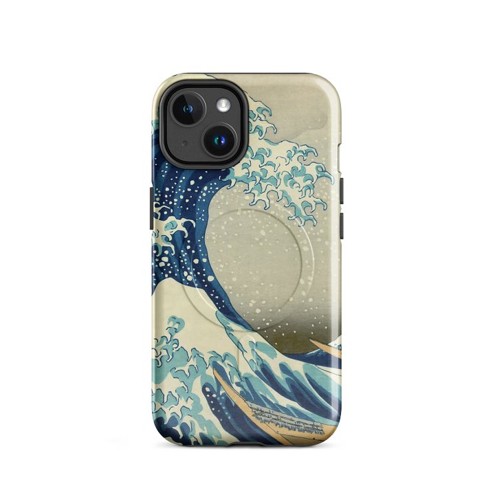 Hokusai – The Great Wave off Kanagawa iPhone® MagSafe® Tough Case product image (2)