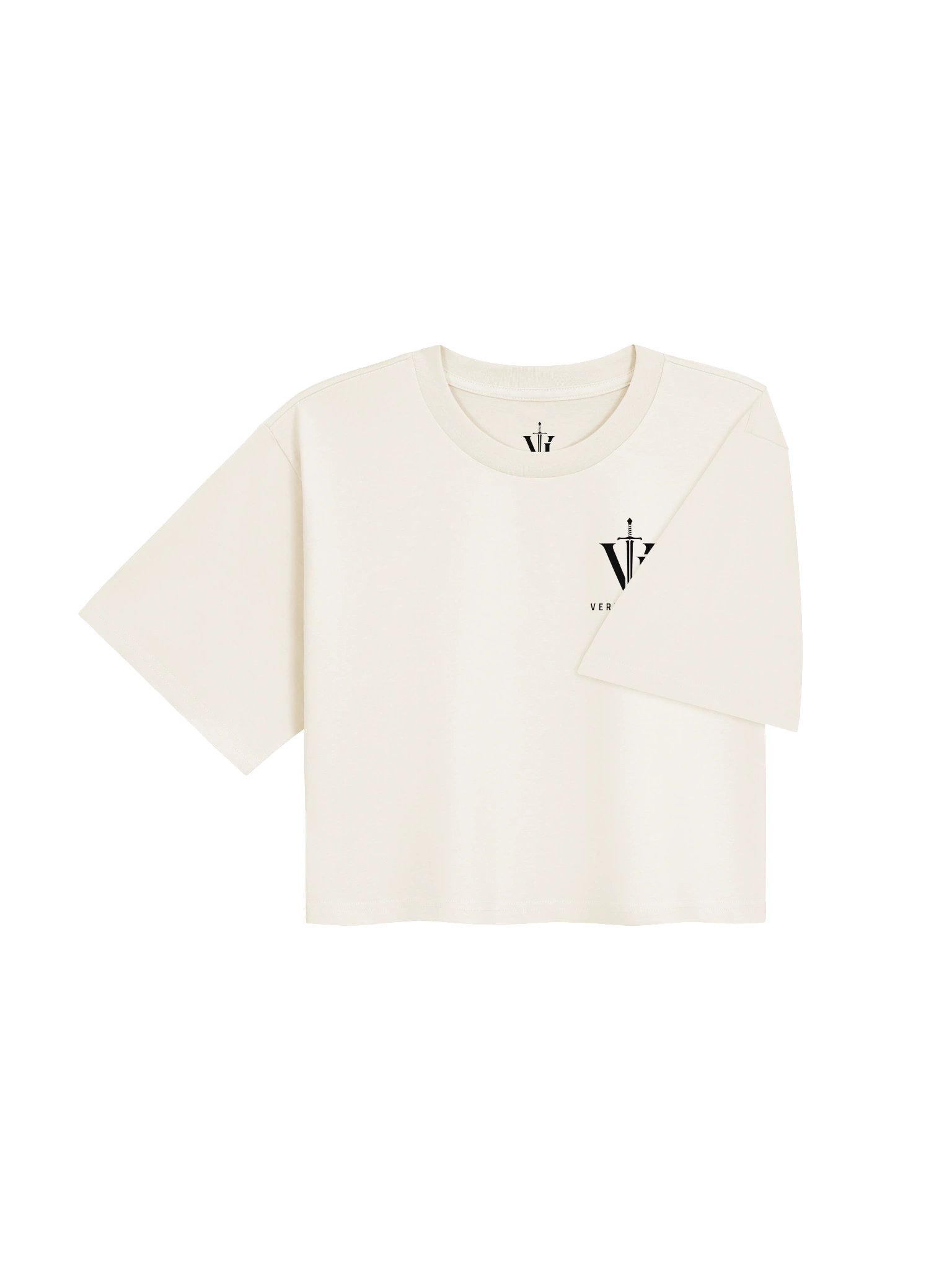 Sacred Heart Women’s Crop Tee product image (6)