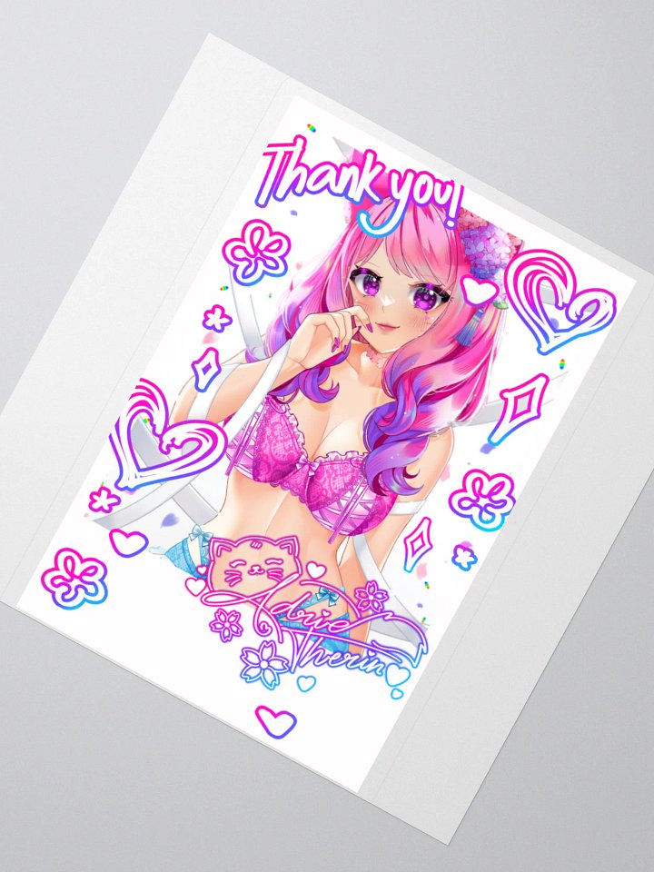 Lingerie Photocard Sticker product image (3)