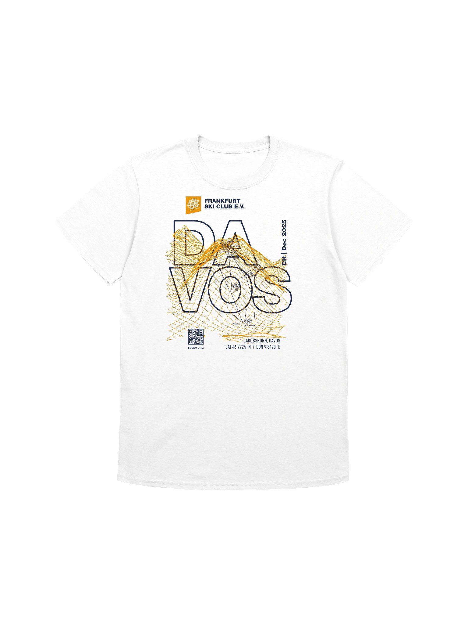 Davos / Jakobshorn Resort white (front only print) product image (1)