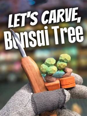 Super Easy Beginner whittle, this is one of the carvings I suggest to newer folks to try, it has all of the basics, and gives you something super fun to leave on a desk, shelf, or to give to a friend/spouse! Whittling is a super fun hobby and you should absolutely try it!! How do you start? You need several things, a sharp knife, a leather strop with compound for honing your blade, safety gloves (A5 or better) and basswood (to carve like i do at least.) Solid Knife brands, Flexcut, Badger State Blades (USA), Mstein (Europe) there are a lot of great knife brands.  Stay away from kits on amazon of several knives.  They're much much lower quality with inconsistently tempered steel. (What that means is its not hardened, and so it won't stay sharp easy, meaning you're fighting the knife and dont understand why its harder for you to carve when its easy for others.) Why Basswood?  Its softer than other hardwoods and holds detail well.  Learning to carve with basswood is akin to learning to drive on an automatic. It simplifies and streamlines learning.  Woods like Walnut and oak can be carved,  but learning to carve with them as the starting point is like learning to drive on an 18 wheeler Semi Truck with manual transmission.  Its needlessly difficult.  In europe, the equivalent is Linden, in Asia, Jelutong,  and in south America Caxeta is a good substitute. #whittling #woodcarving #stepbystep #beginner #stem 