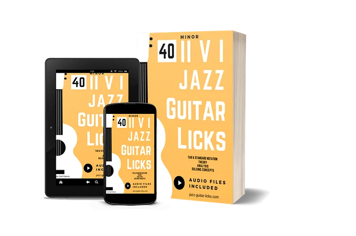 40 Minor 2 5 1 Jazz Guitar Licks - PDF Method product image (2)