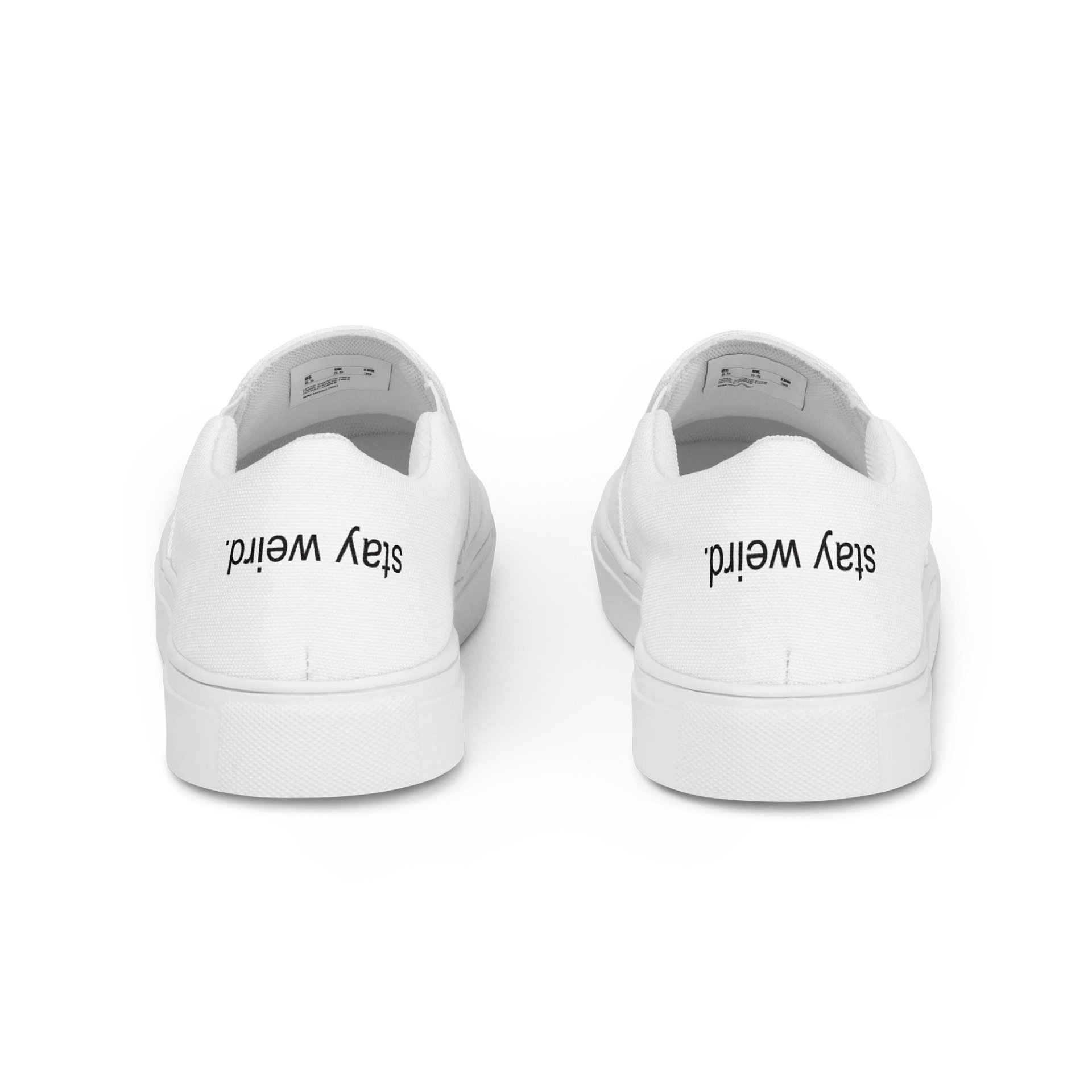 Stay weird Women's Slip-On Canvas Shoes product image (4)