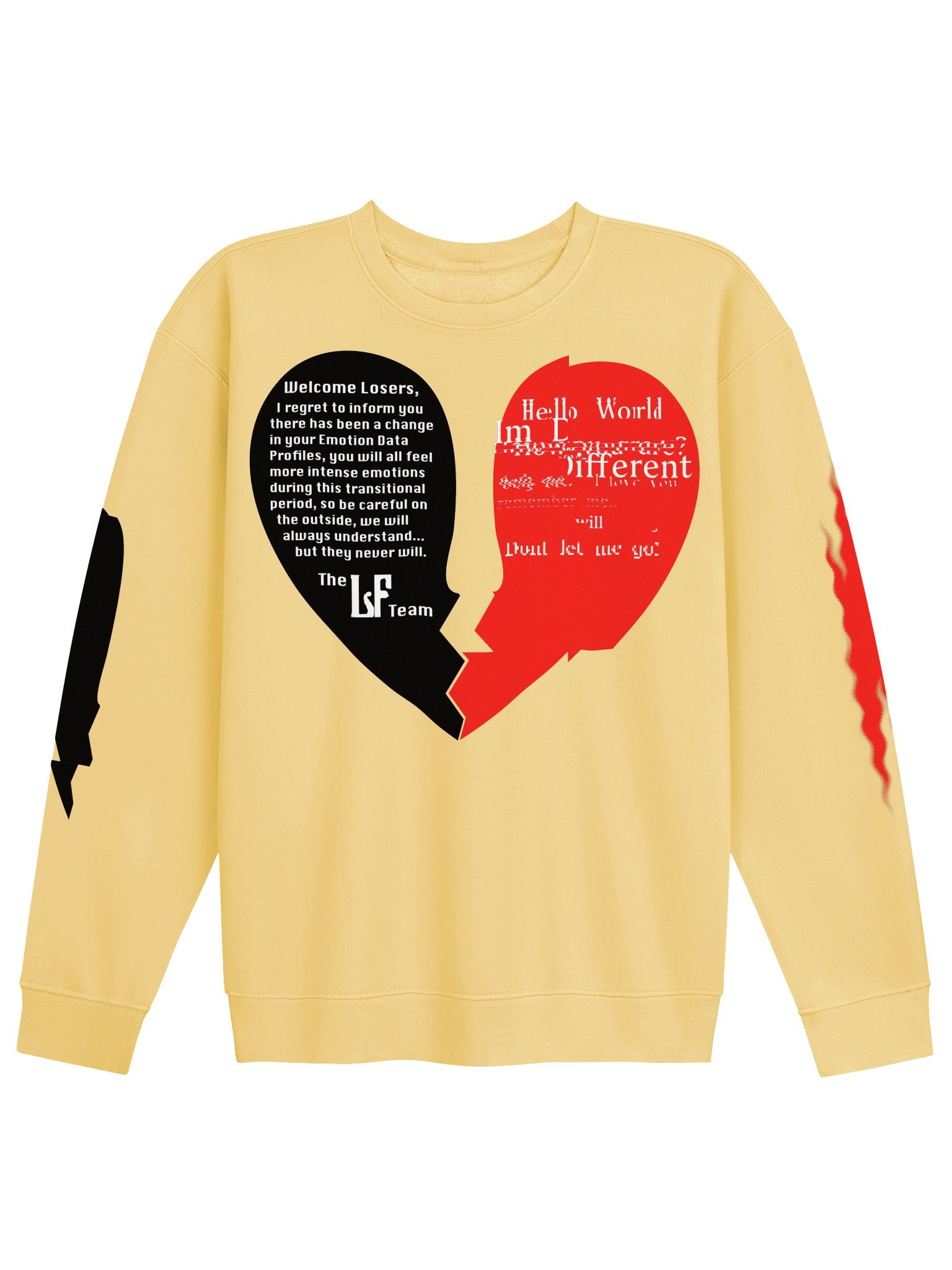 Glitch Heart Sweater product image (1)