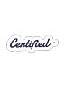 Certified Sticker