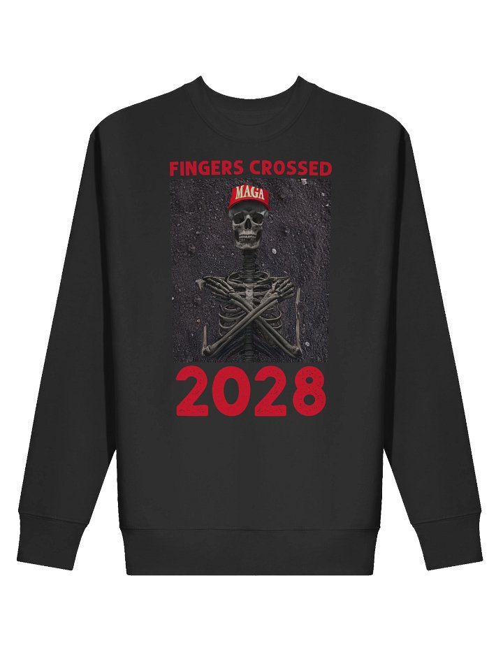 "FINGERS CROSSED 2028" Sweatshirt product image (2)