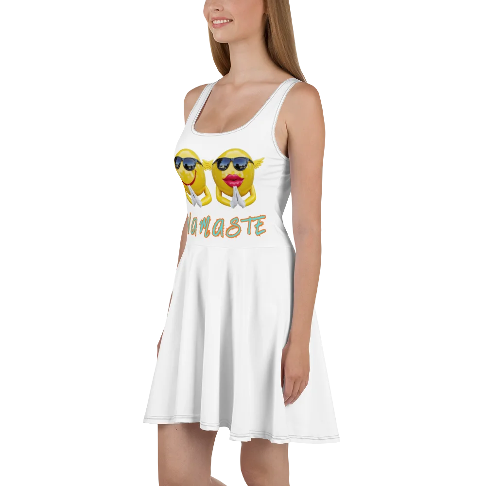 Namaste Smiley Duo Skater Dress product image (3)
