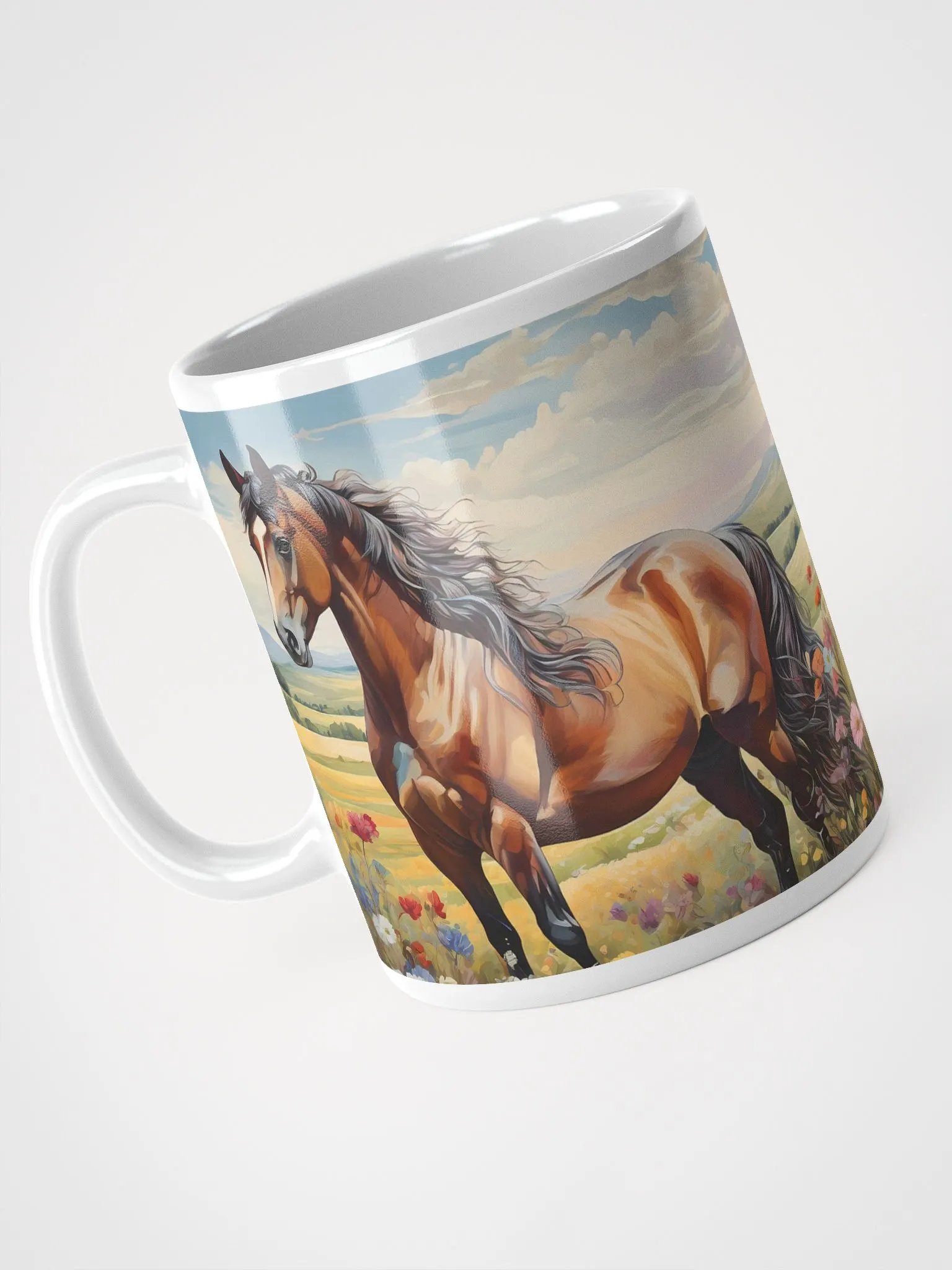 Wildflower Whisper Mare Horse Mug product image (8)