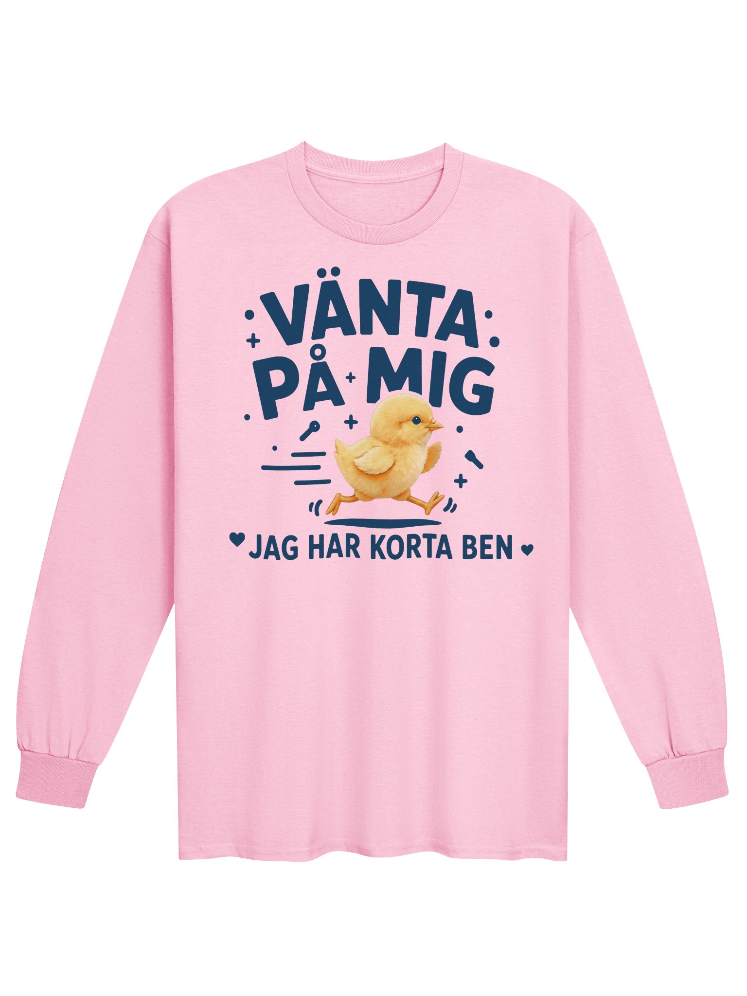 Vänta På Mig – Rolig T-shirt med Söt Kyckling product image (3)