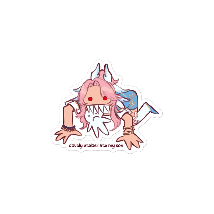 Dovely Ate My Son Vinyl Sticker product image (2)
