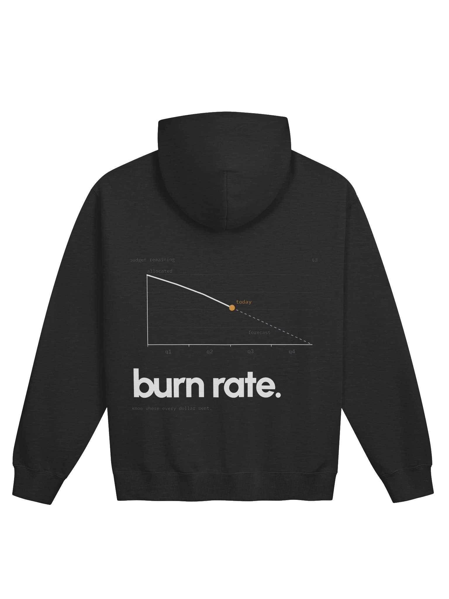Burn rate hoodie product image (2)