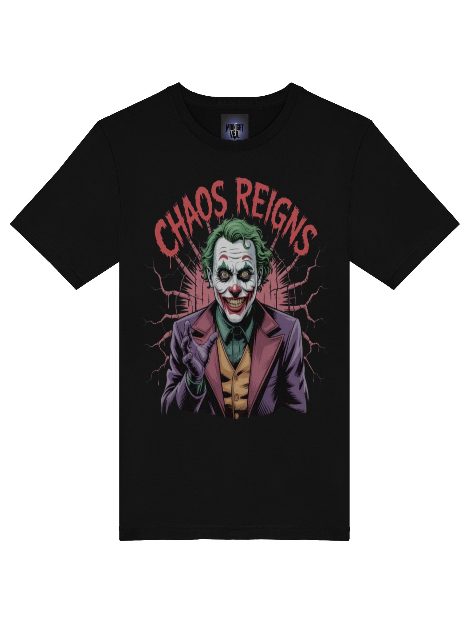 Chaos Reigns: Joker Thunderstrike Portrait T-Shirt product image (7)