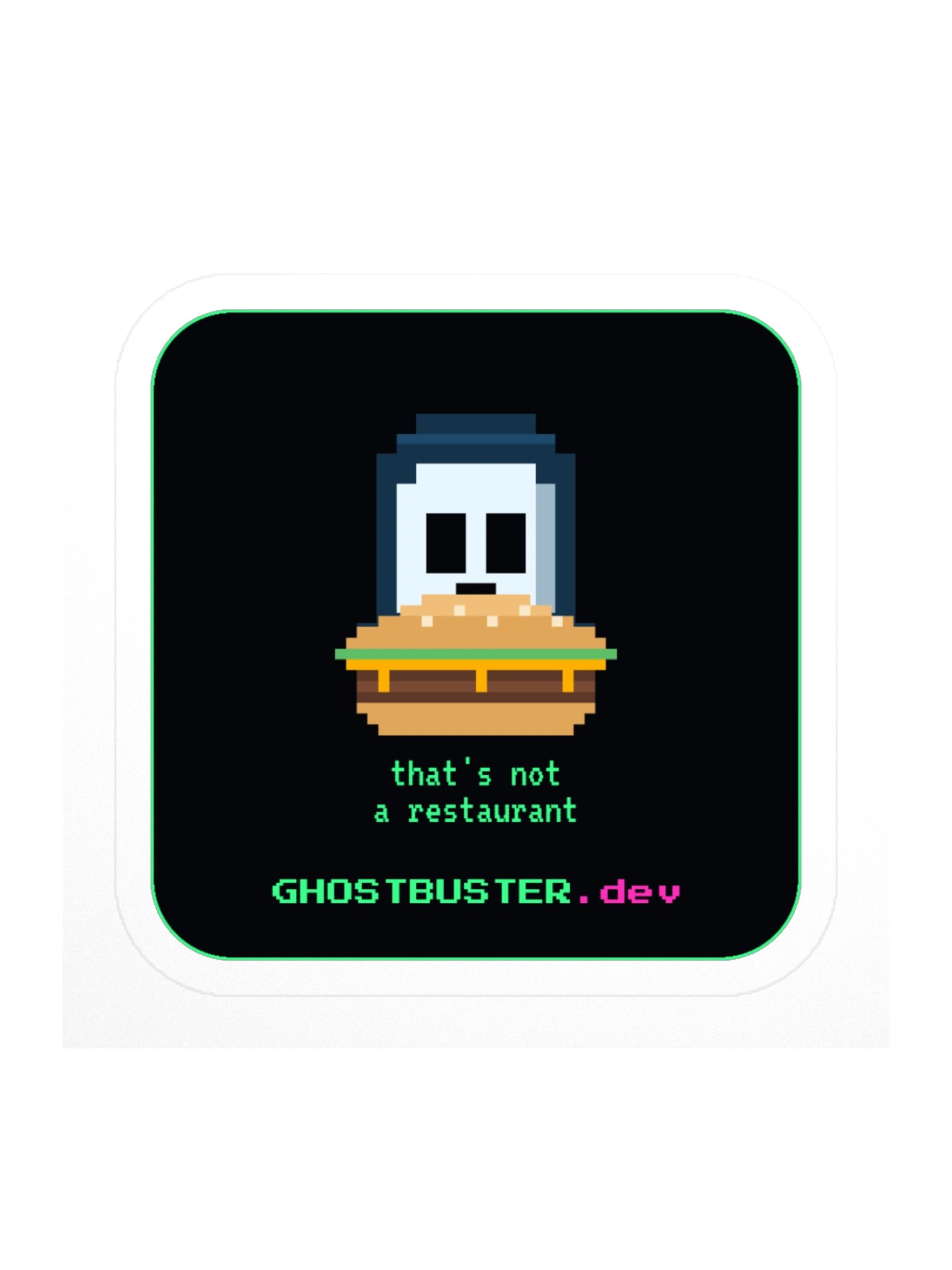 Not A Restaurant Sticker product image (1)