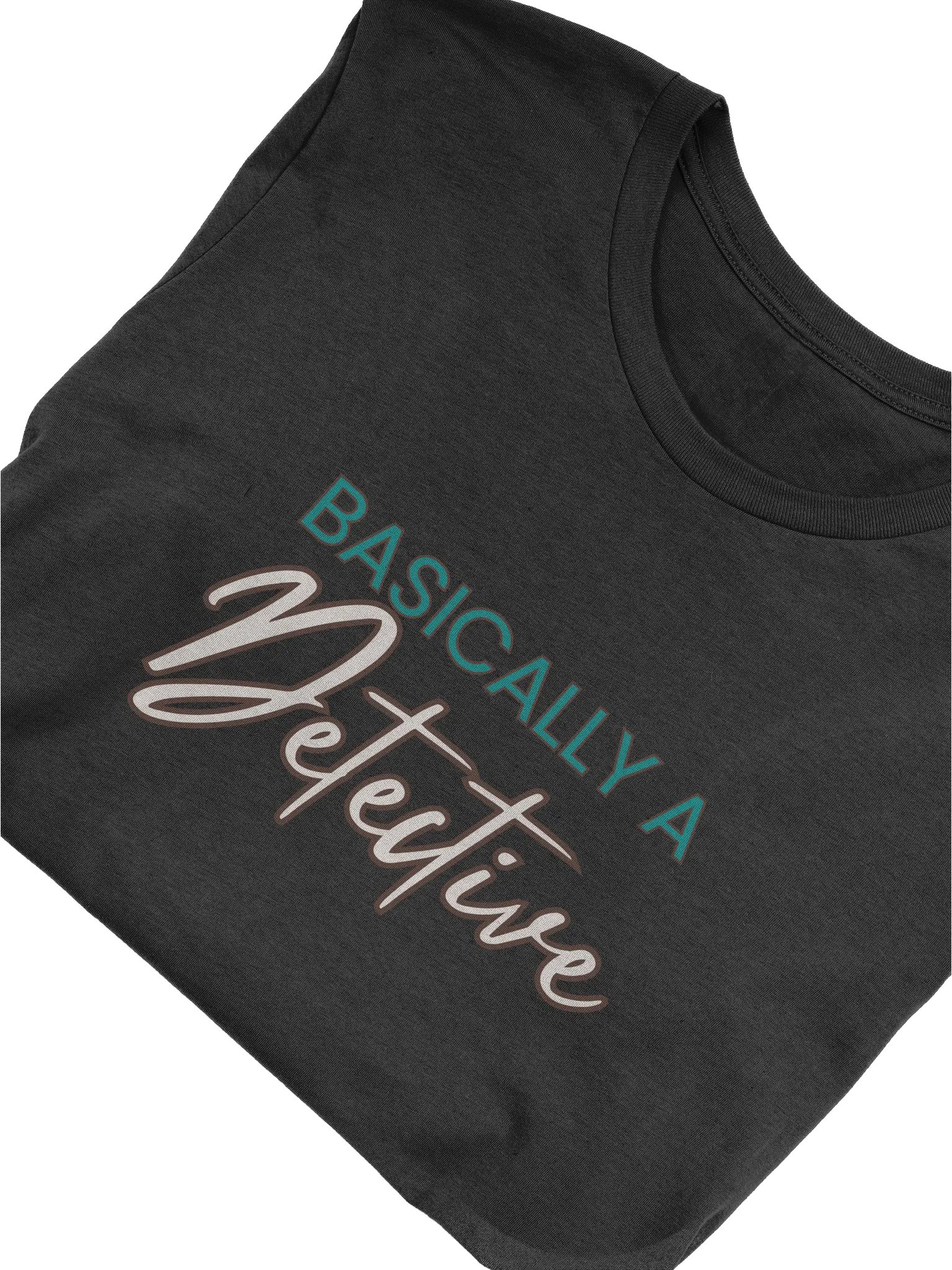 Basically a Detective Serial Napper T-Shirt product image (4)