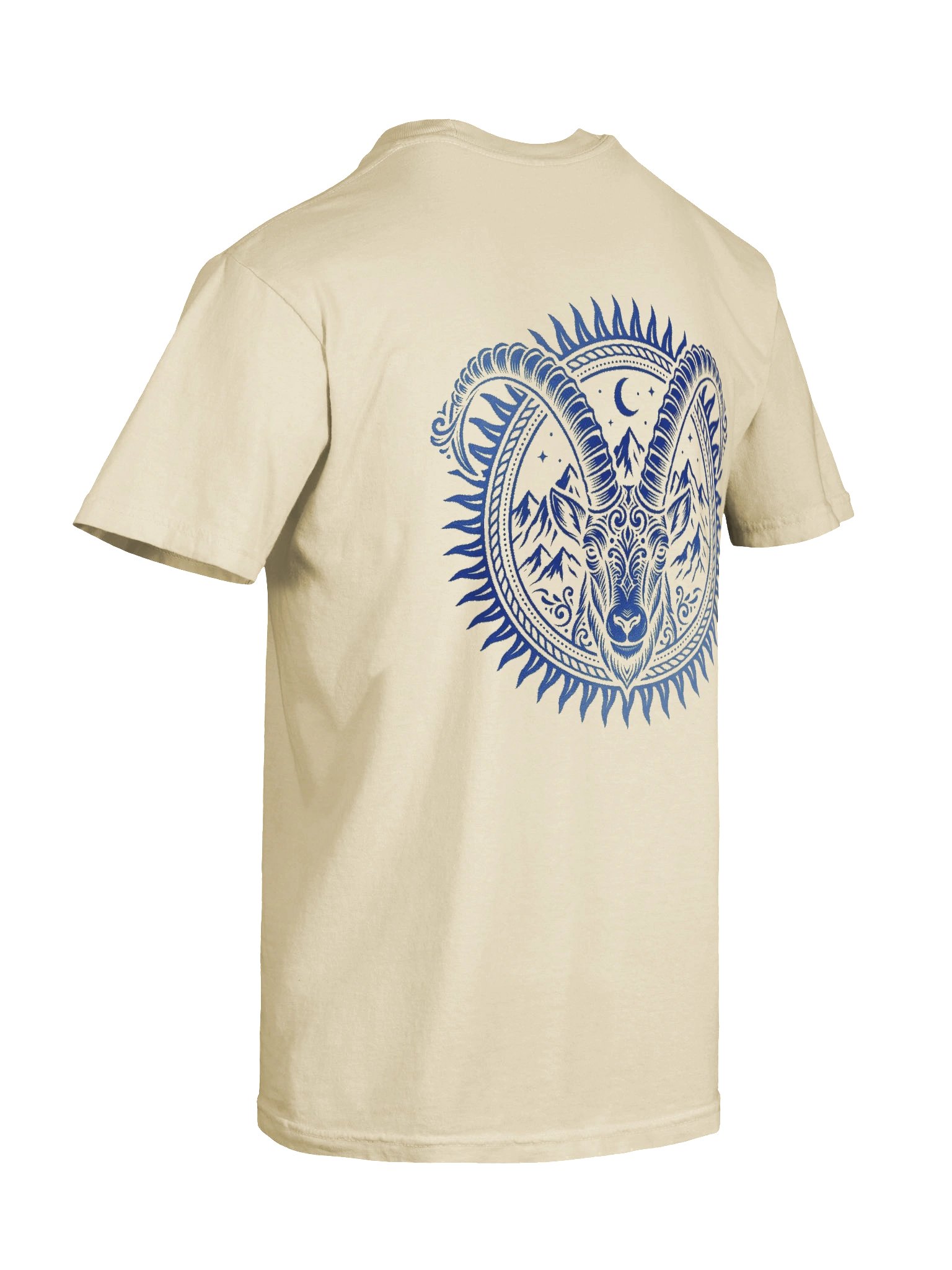 MEDALLION TEE - BLUE product image (10)