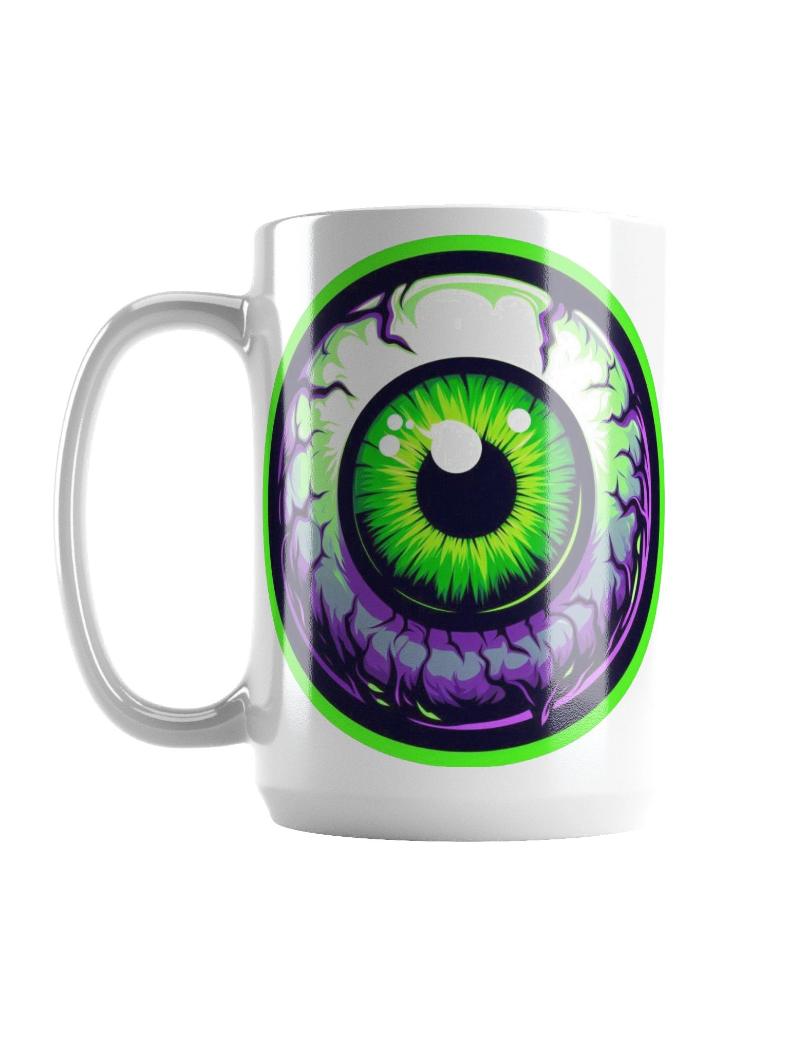 1 YEAR SUB BADGE GLOSSY MUG product image (1)