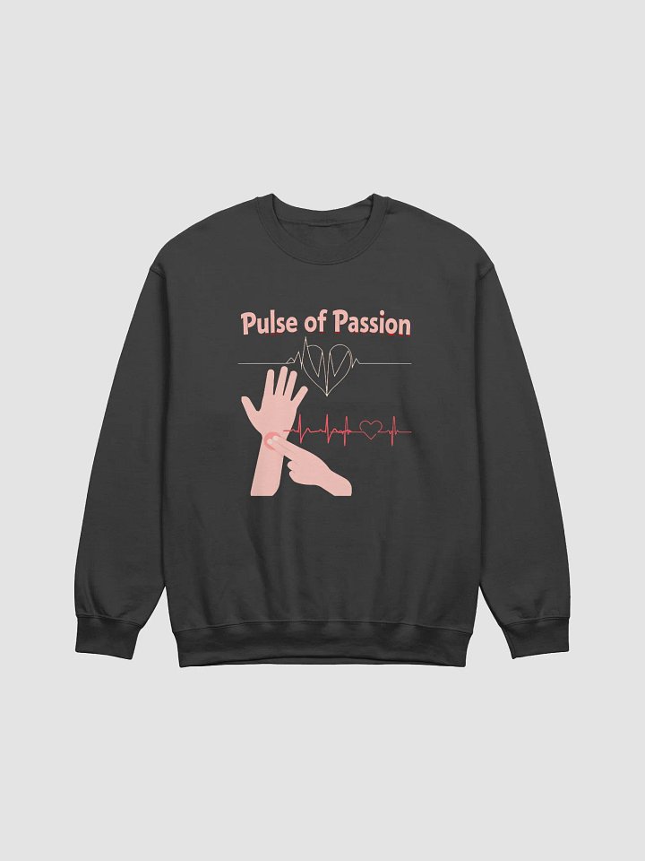 Passion Pulse Unisex Crewneck Sweatshirt product image (4)