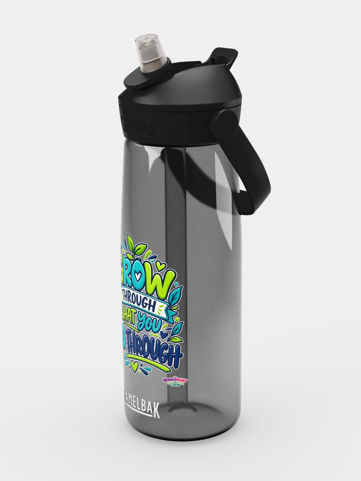 CamelBak Thrive® Flip Straw Inspirational Water Bottle - Grow Through What You Go Through. product image (4)