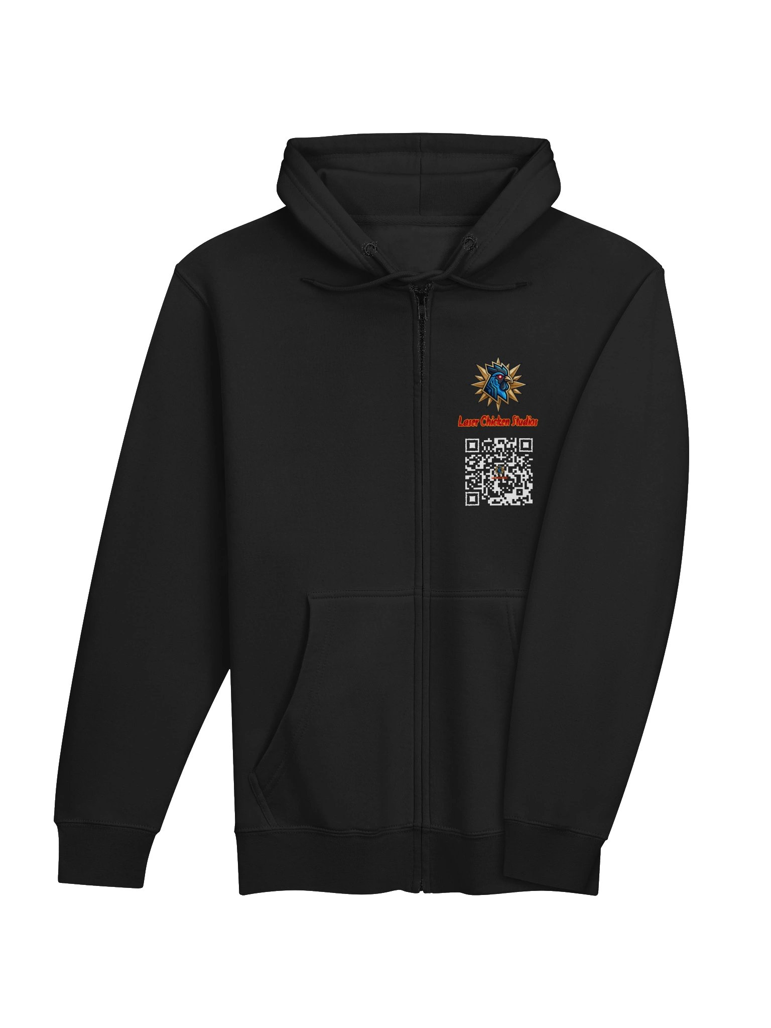 Laser Chicken Studios Zip Hoodie product image (4)