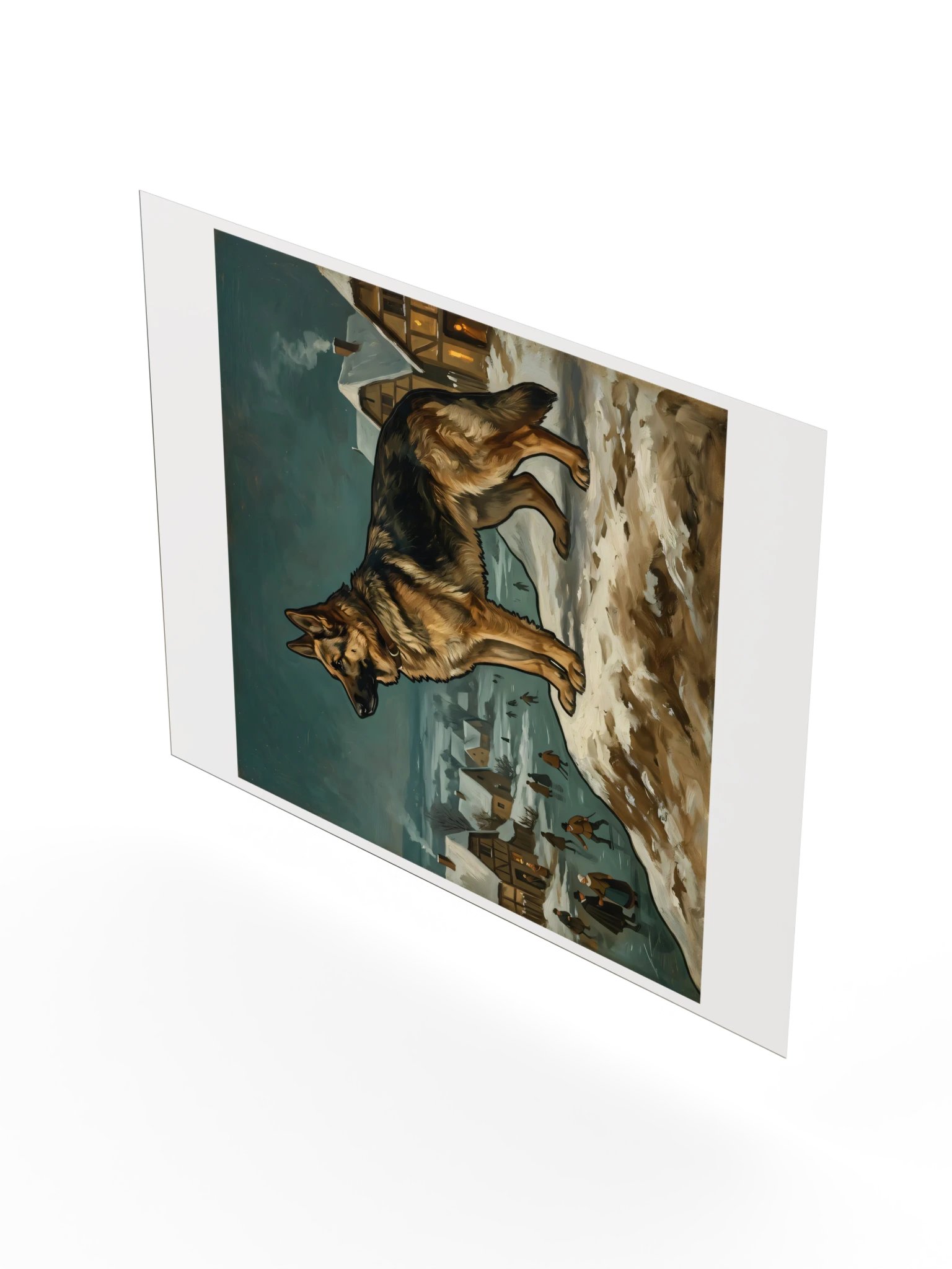 Snow Hunters Shepherd Poster product image (22)