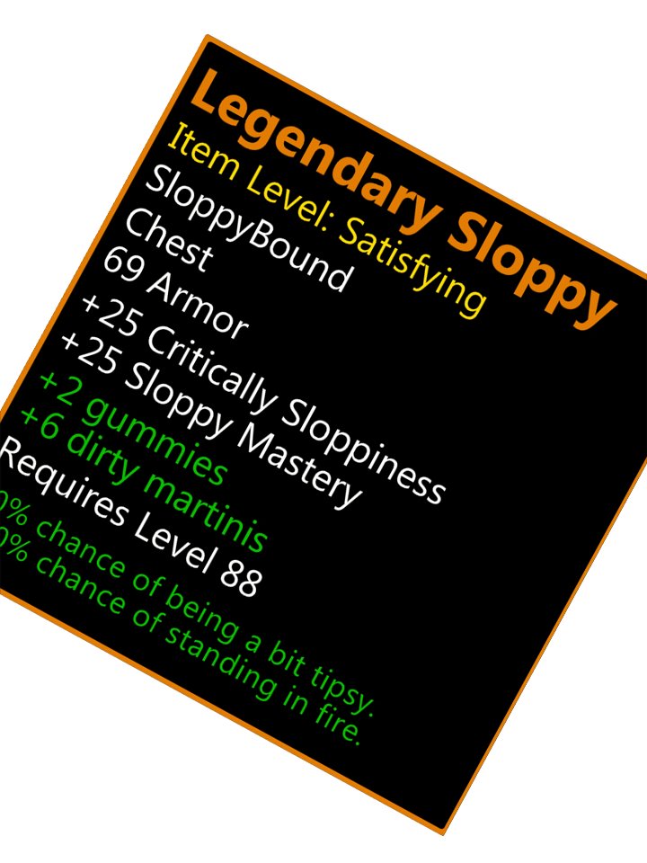Legendary Sloppy Sticker product image (5)