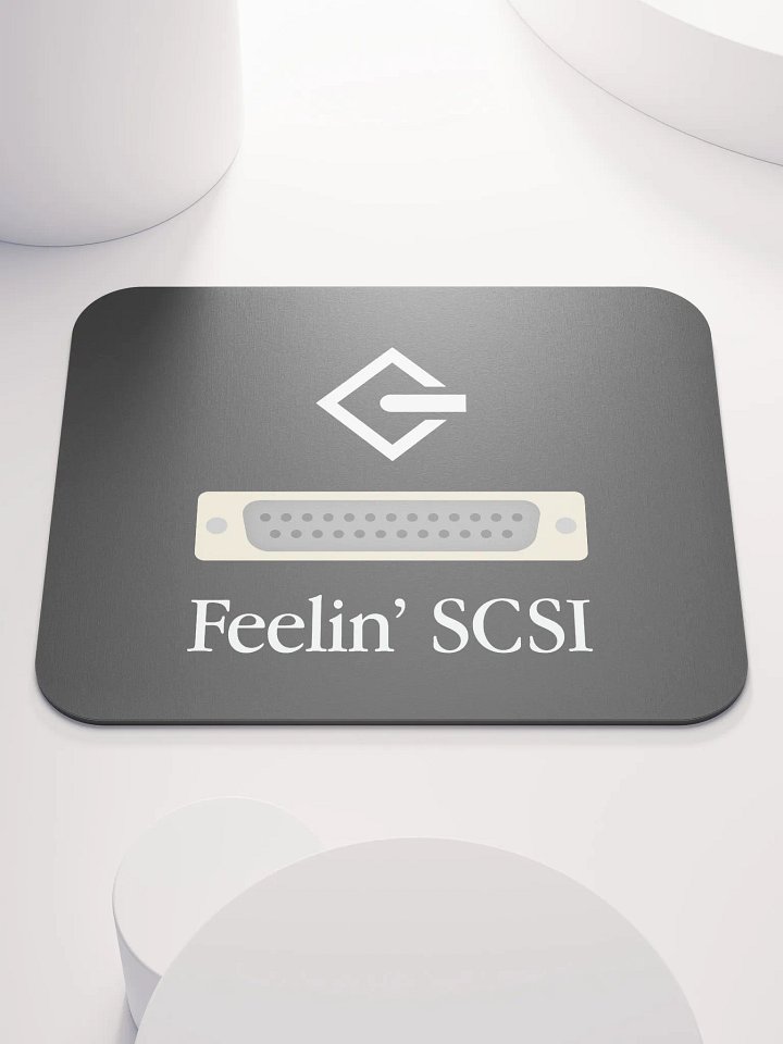 Feelin' SCSI Mouse Pad (Black) product image (1)