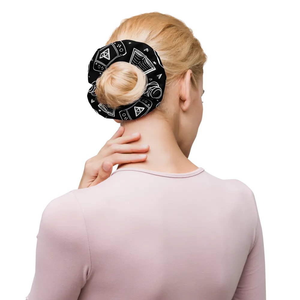 Dark Doodle Scrunchie product image (10)