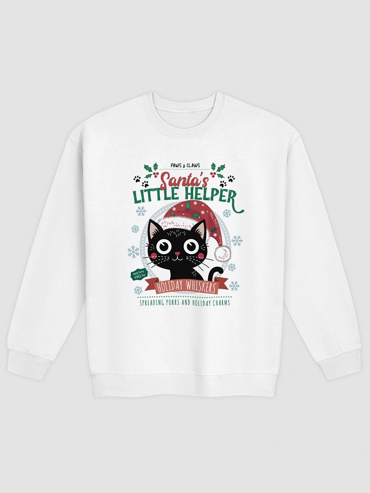 Santa's Little Helper Sweatshirt -light colors product image (3)