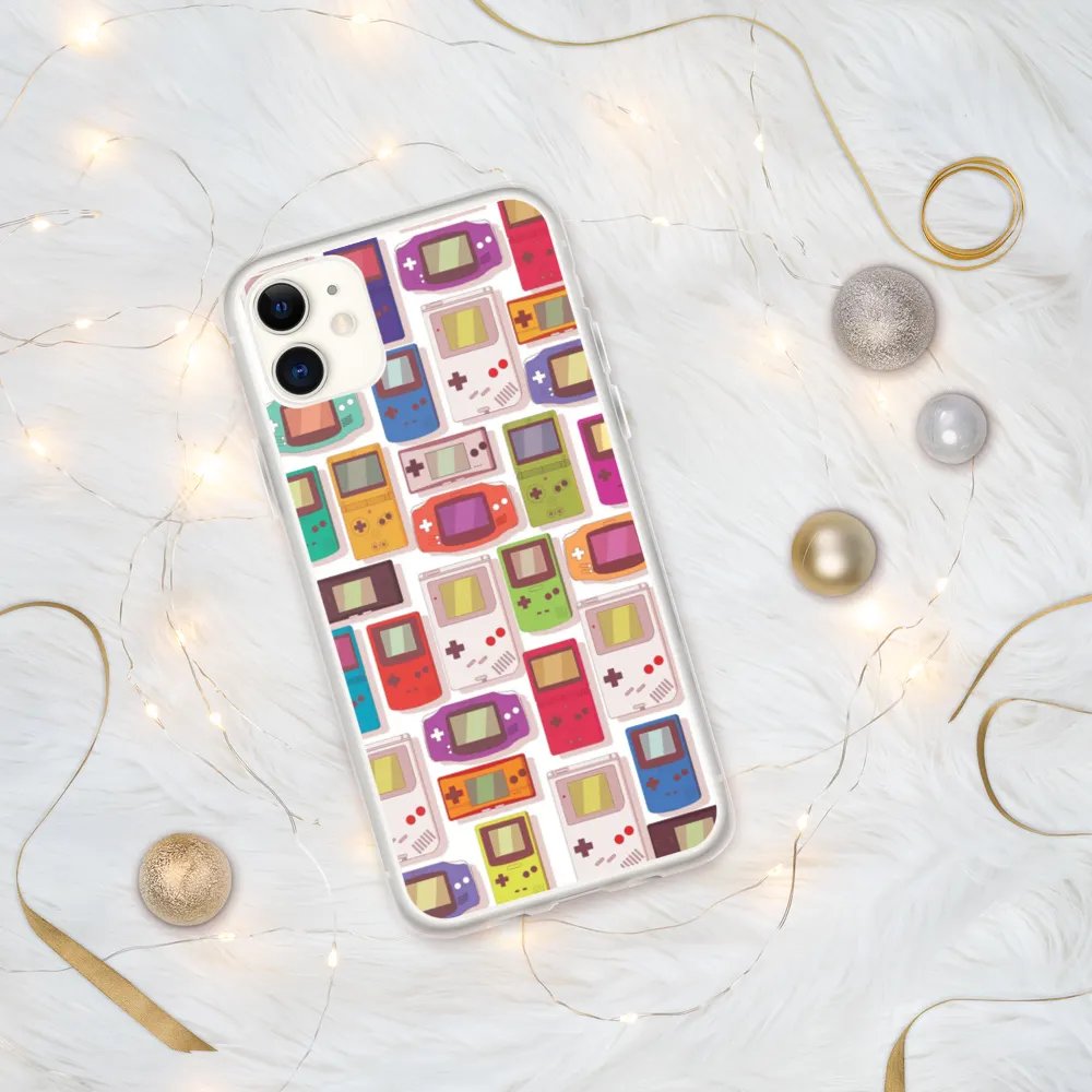 Retro Gamer Console Pattern iPhone Case product image (58)