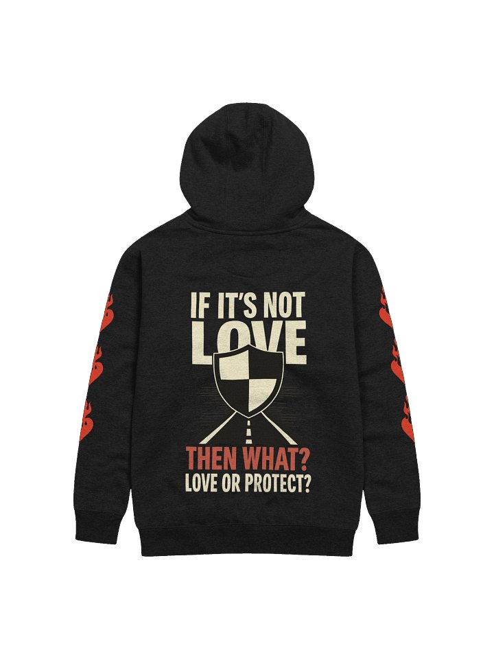 “LOVE OR LUST” Streetwear Set – Bold Heart Flame Hoodie| HQ MAR Limited Edition product image (2)