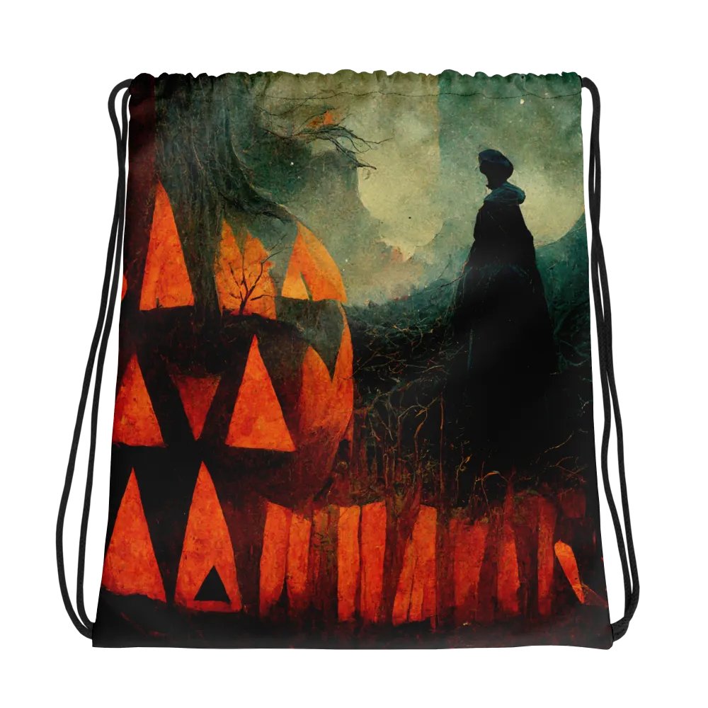 Vibrant Cosmos Drawstring Backpack product image (1)