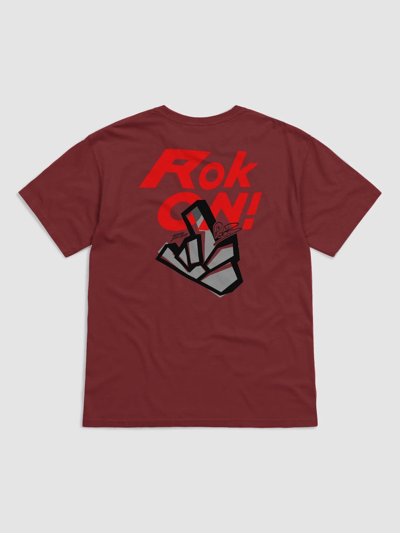ROK ON! (Rear) T-shirt product image (1)