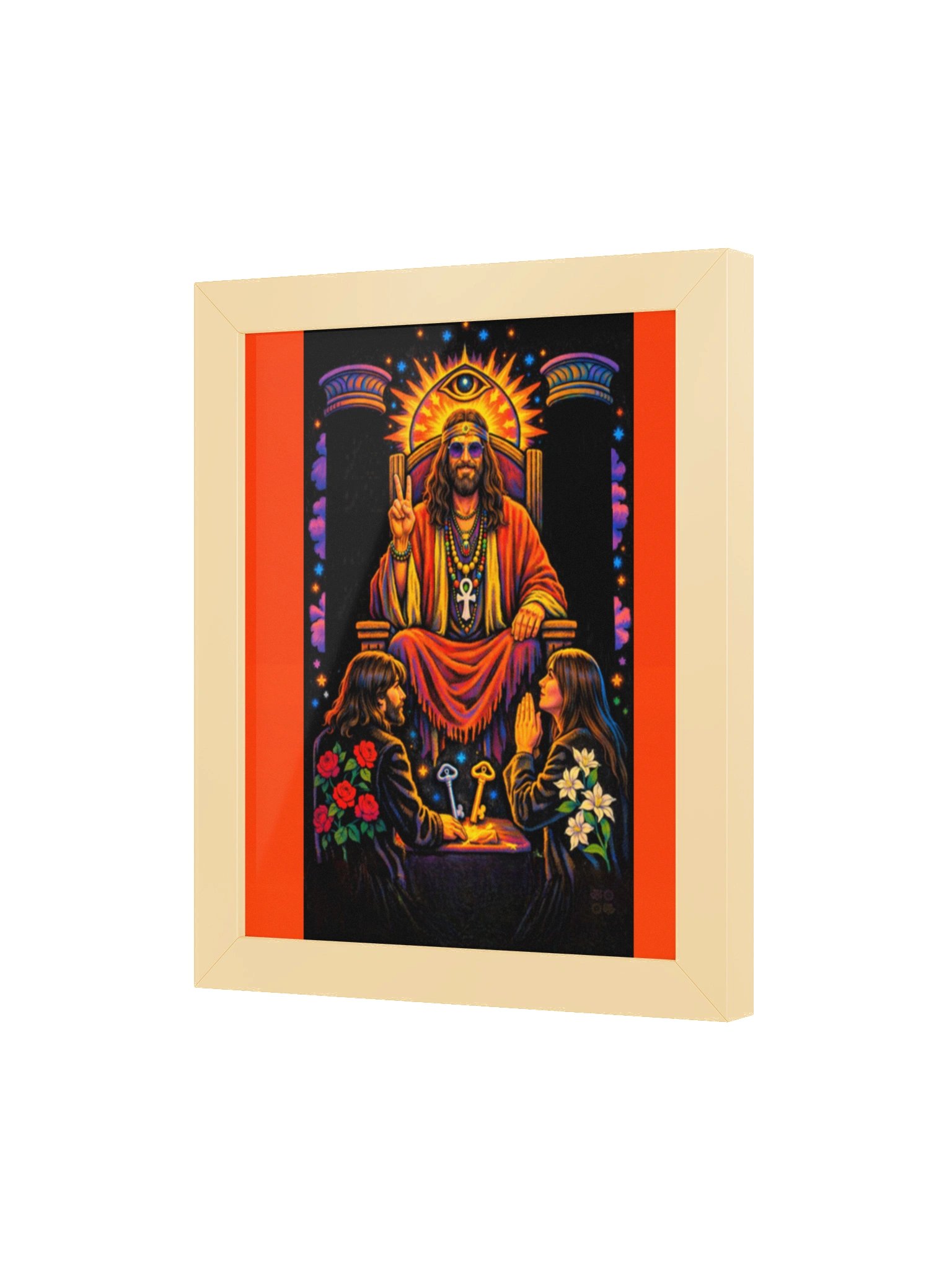 5 The Hierophant Tarot Art Framed Poster product image (3)