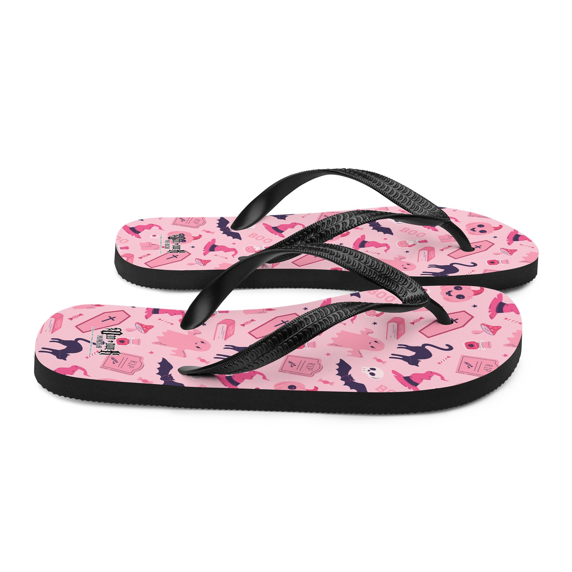 Pink Spooky Flip Flops product image (6)