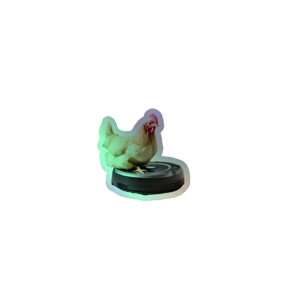 Roomba Chicken Sticker product image (1)