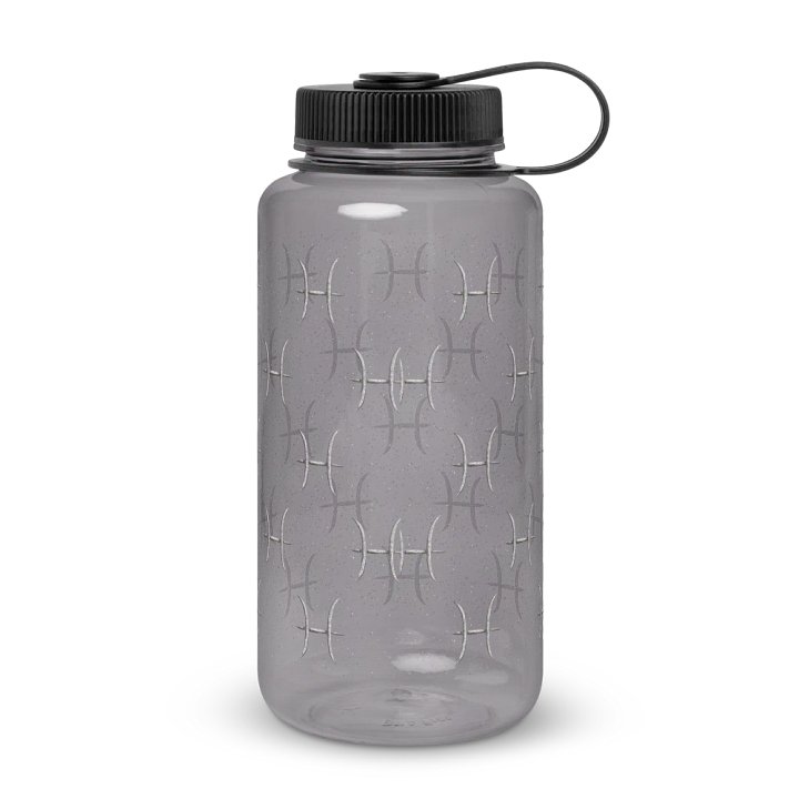 Pisces, Guided by the Stars Glyph Only, Water Bottle product image (2)